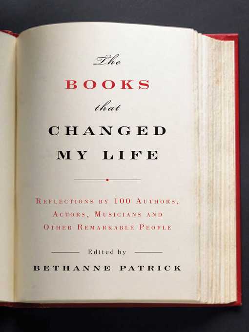 Title details for The Books That Changed My Life by Bethanne Patrick - Wait list
